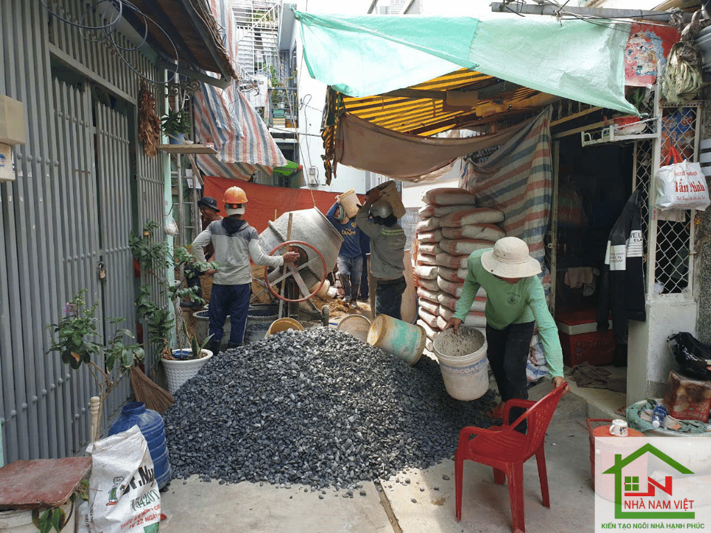 XÂY NHÀ TRONG HẺM nhỏ