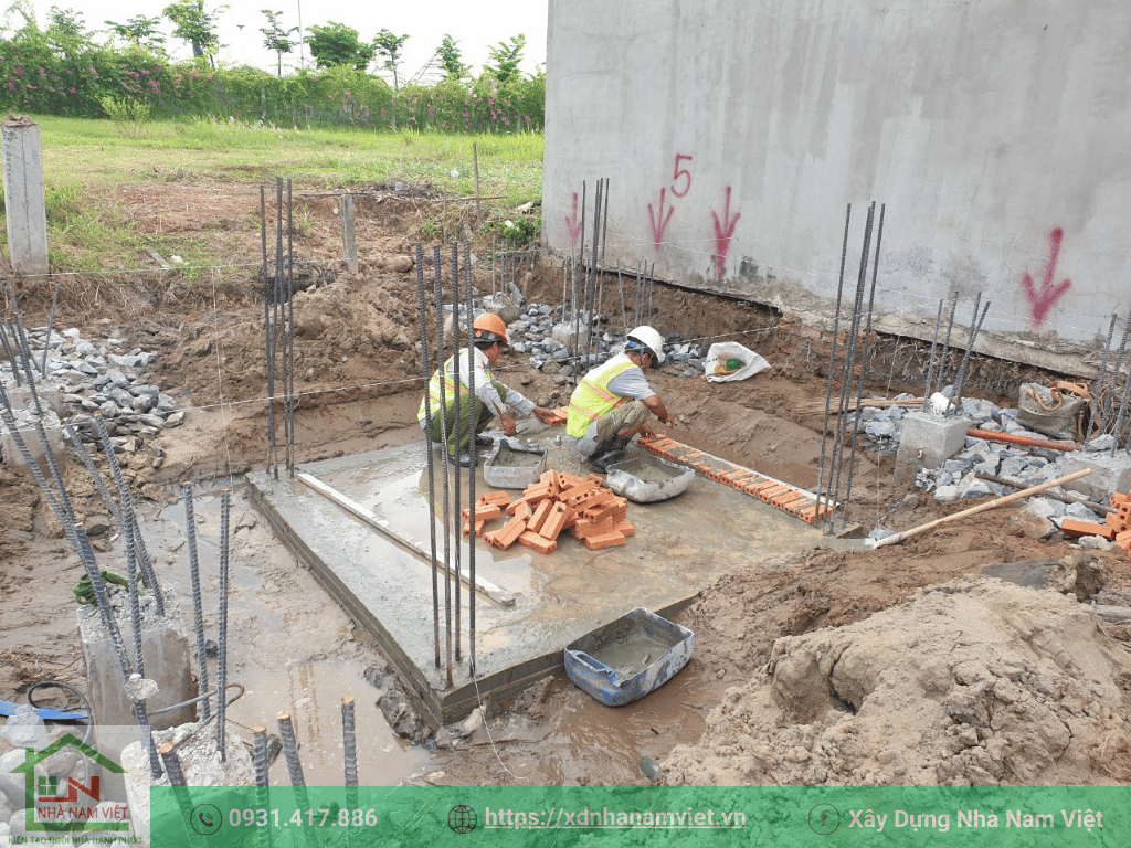 xây nhà phần thô