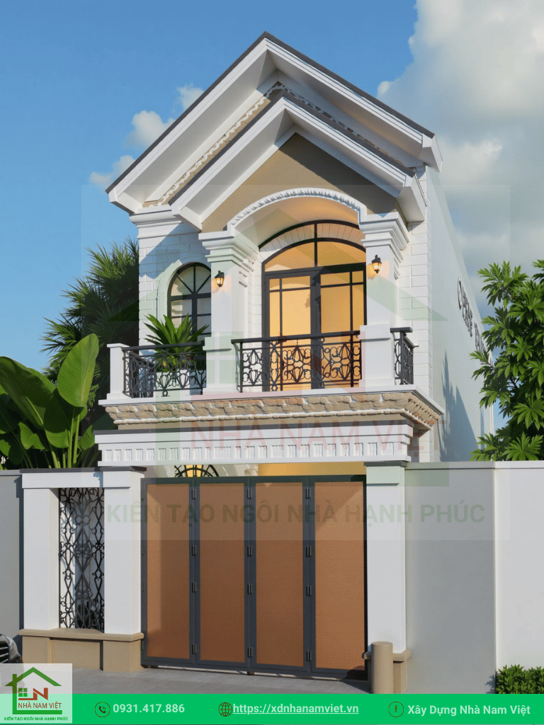 MẪU NHÀ ĐẸP 2 TẦNG - XÂY DỰNG NHÀ NAM VIỆT